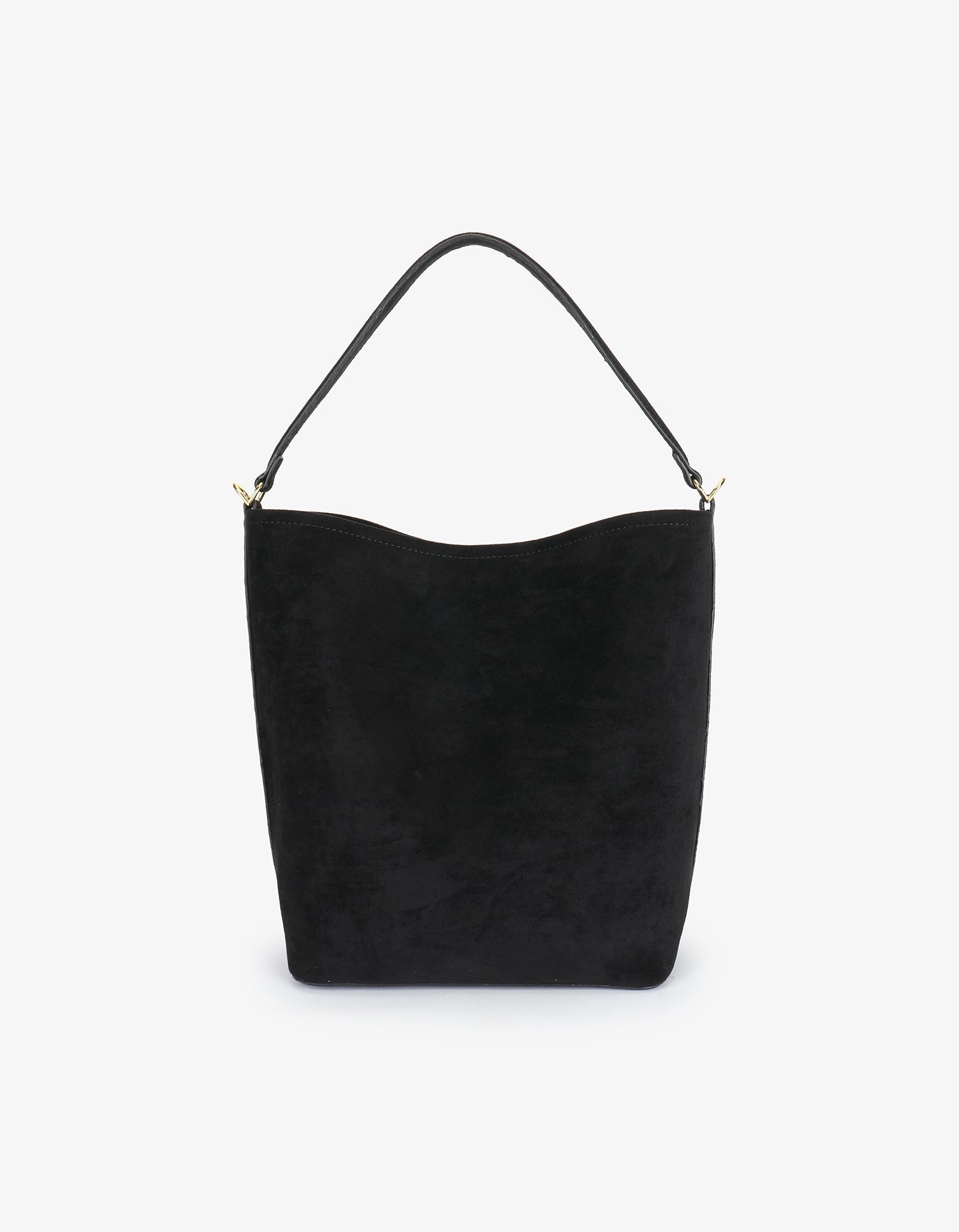 FEIGH SHOULDER FAUX SUEDE BLACK - REMI/REID