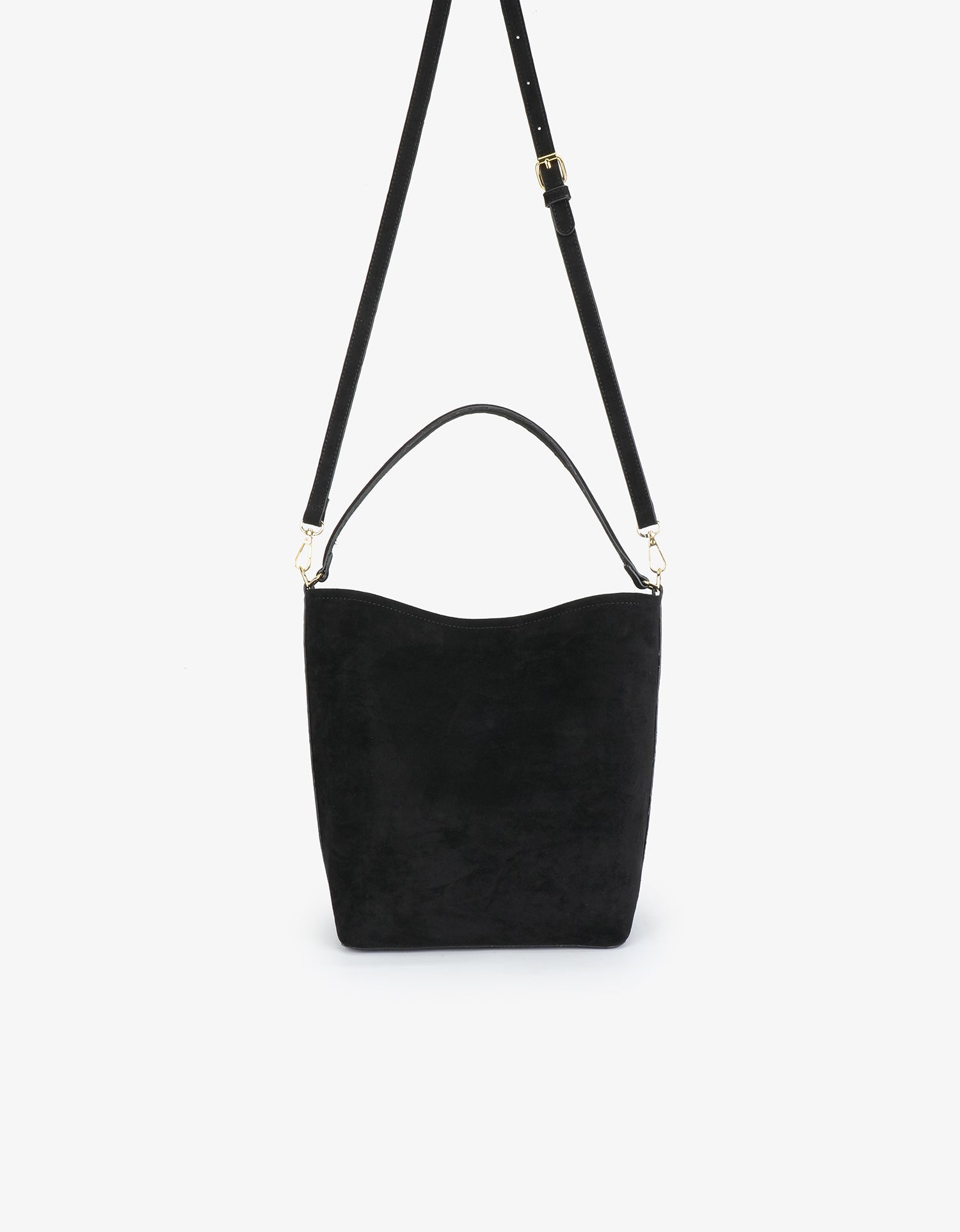 FEIGH SHOULDER FAUX SUEDE BLACK - REMI/REID