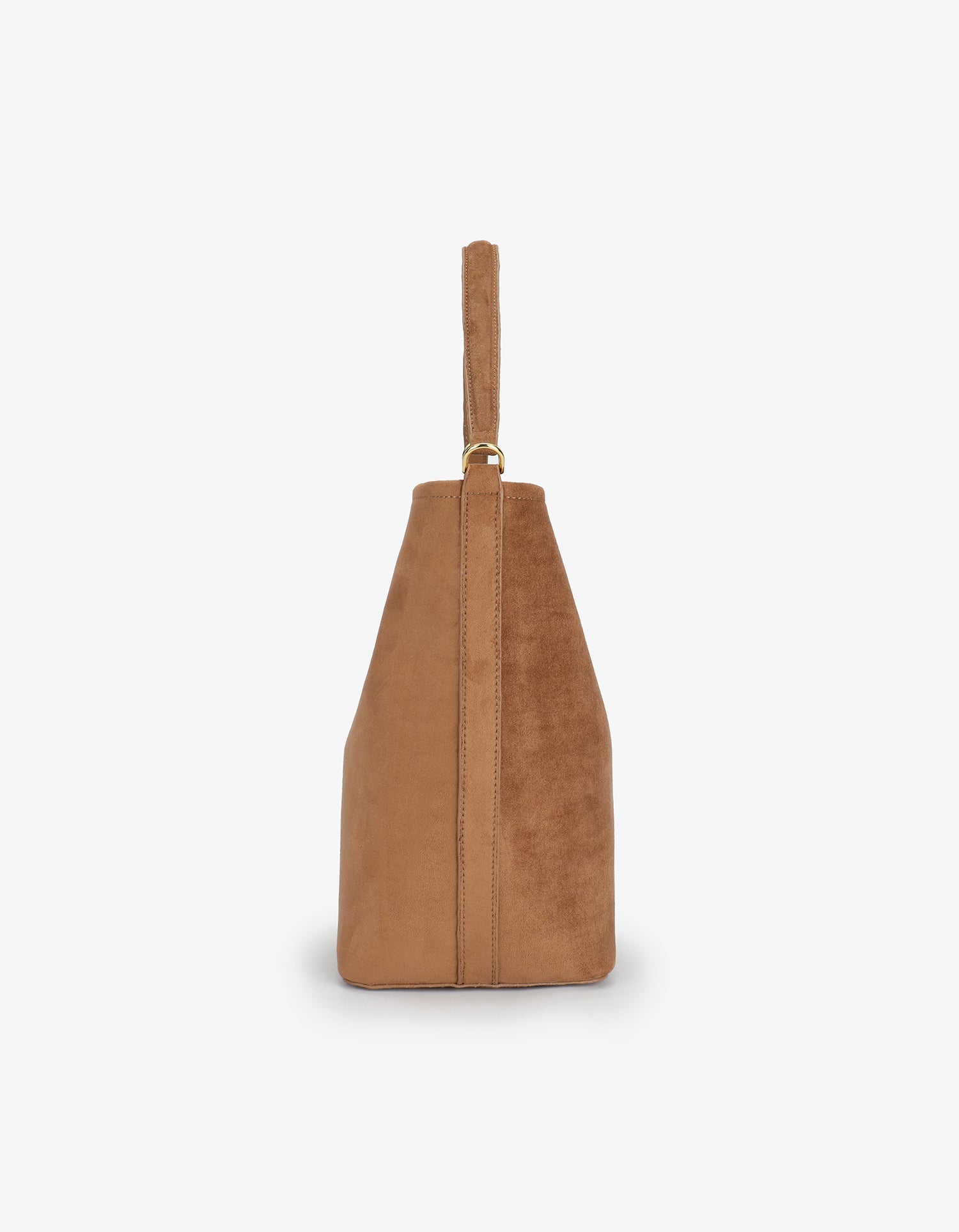 FEIGH SHOULDER FAUX SUEDE CAMEL - REMI/REID