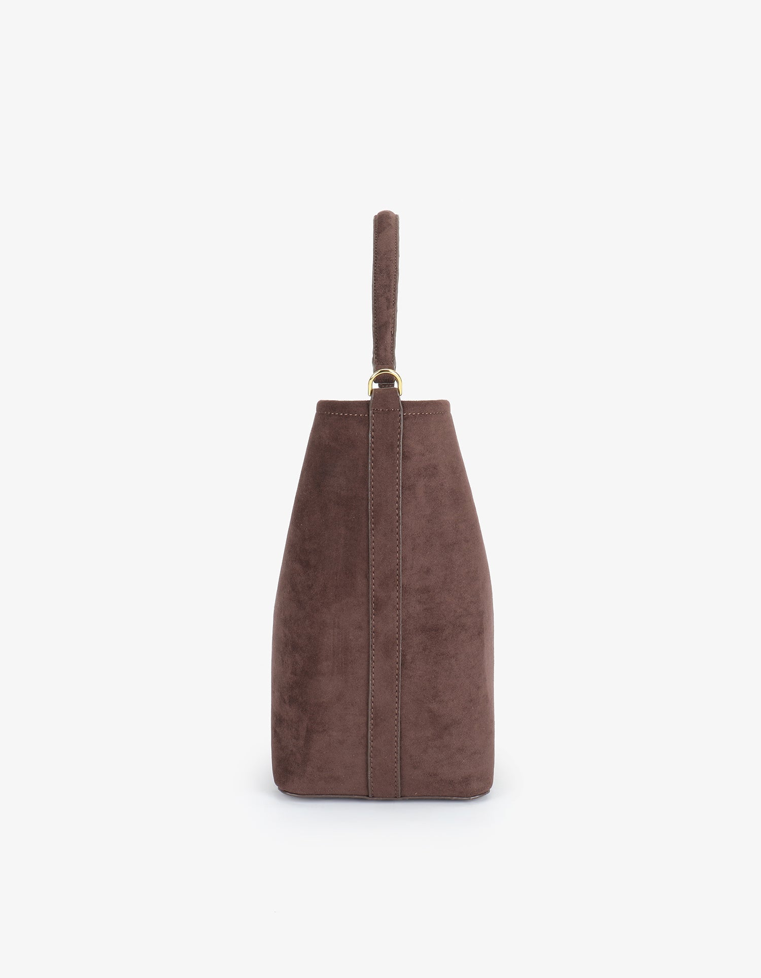 FEIGH SHOULDER FAUX SUEDE CHOCOLATE - REMI/REID