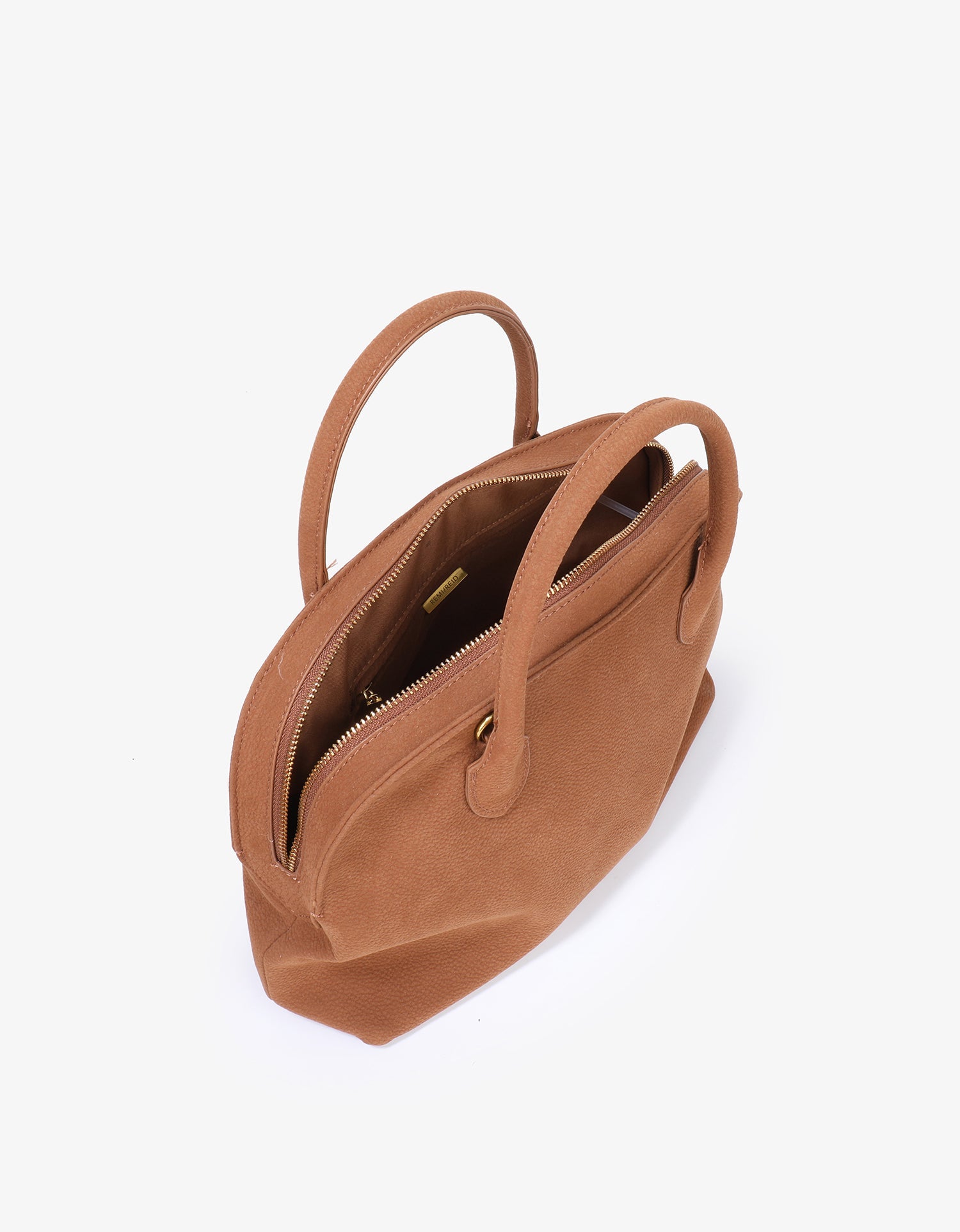 GEORGETTE SATCHEL CAMEL - REMI/REID