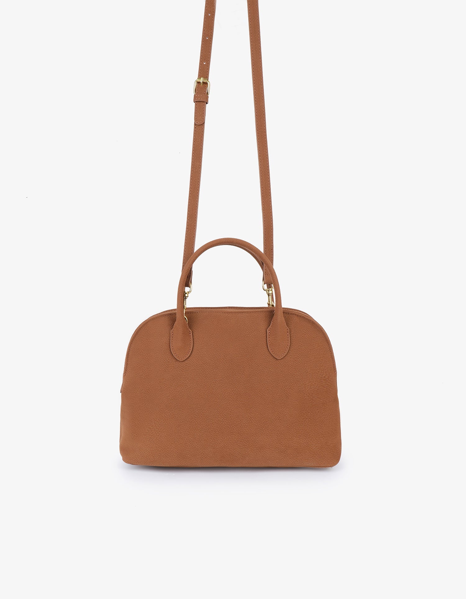 GEORGETTE SATCHEL CAMEL - REMI/REID