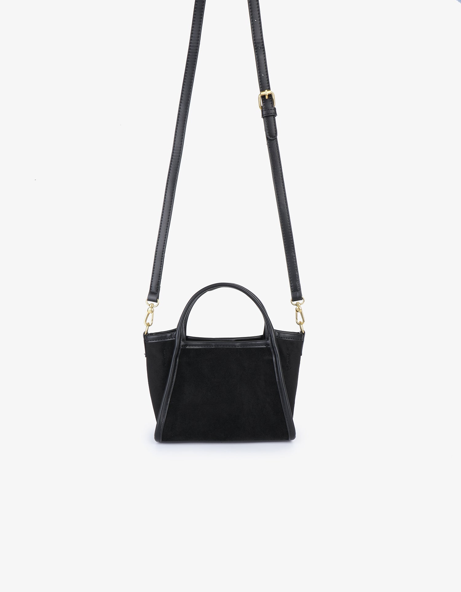 GILLIE MINI SATCHEL BLACK - REMI/REID