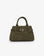 GREER MINI DOCTOR BAG FAUX SUEDE OLIVE - REMI/REID