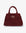 GREER MINI DOCTOR BAG FAUX SUEDE WINE - REMI/REID