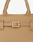 GREER MINI DOCTOR BAG VEGAN LIGHT TAN - REMI/REID