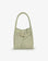 HOLLACE MINI TOTE FAUX SUEDE BUCKLE CELADON - REMI/REID