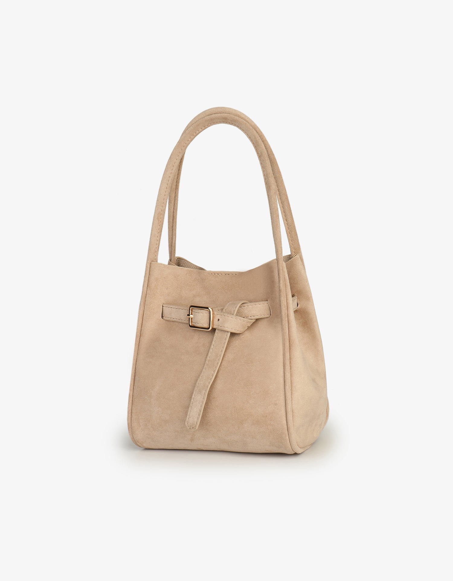 HOLLACE MINI TOTE FAUX SUEDE BUCKLE FOUNDATION - REMI/REID