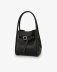 HOLLACE MINI TOTE VEGAN BUCKLE BLACK - REMI/REID