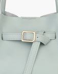 HOLLACE MINI TOTE VEGAN BUCKLE BLUE - REMI/REID