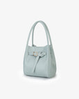 HOLLACE MINI TOTE VEGAN BUCKLE BLUE - REMI/REID