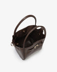 HOLLACE MINI TOTE VEGAN BUCKLE ESPRESSO - REMI/REID