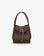 HOLLACE MINI TOTE VEGAN BUCKLE ESPRESSO - REMI/REID