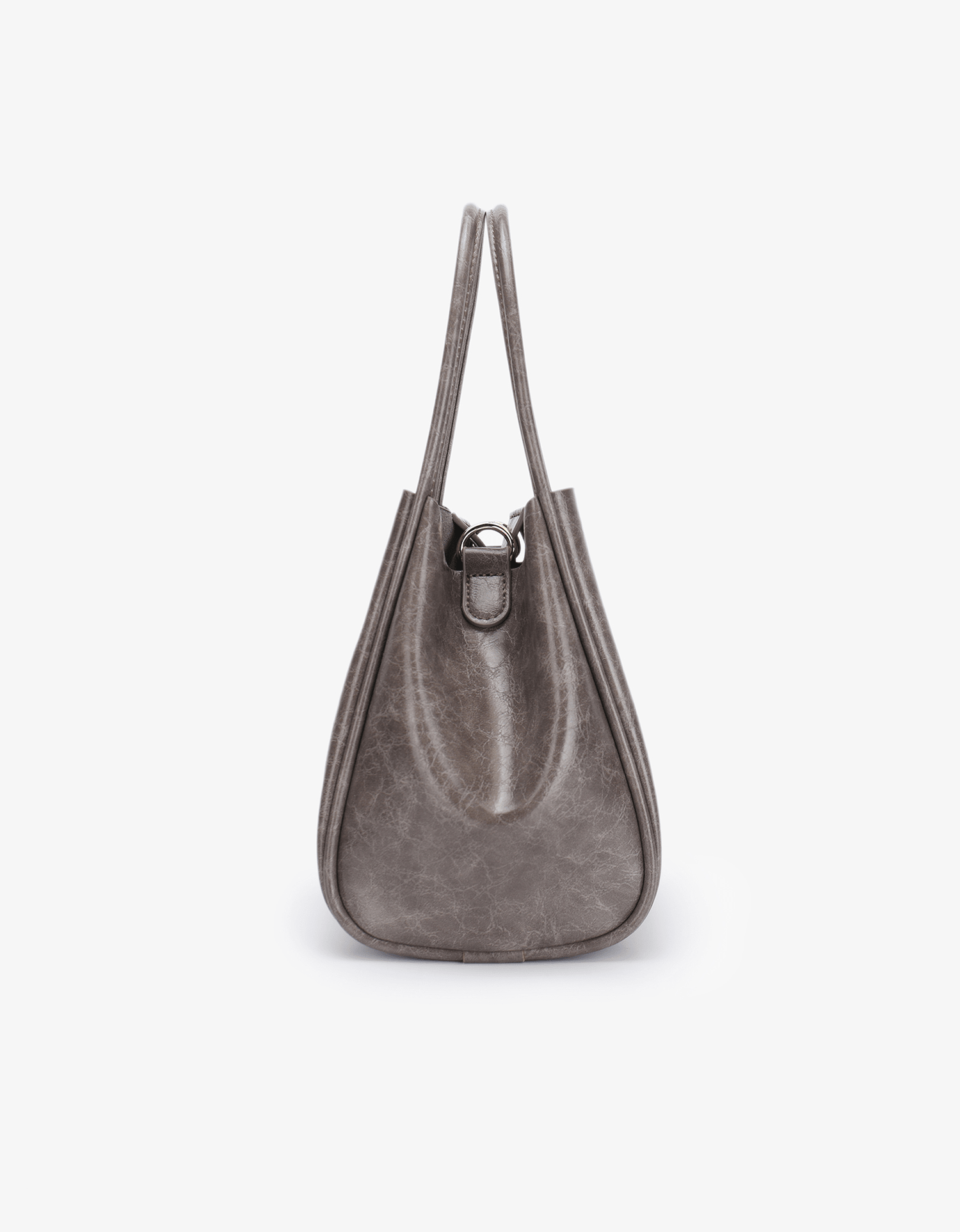 HOLLACE MINI TOTE WAXED GREY - REMI/REID