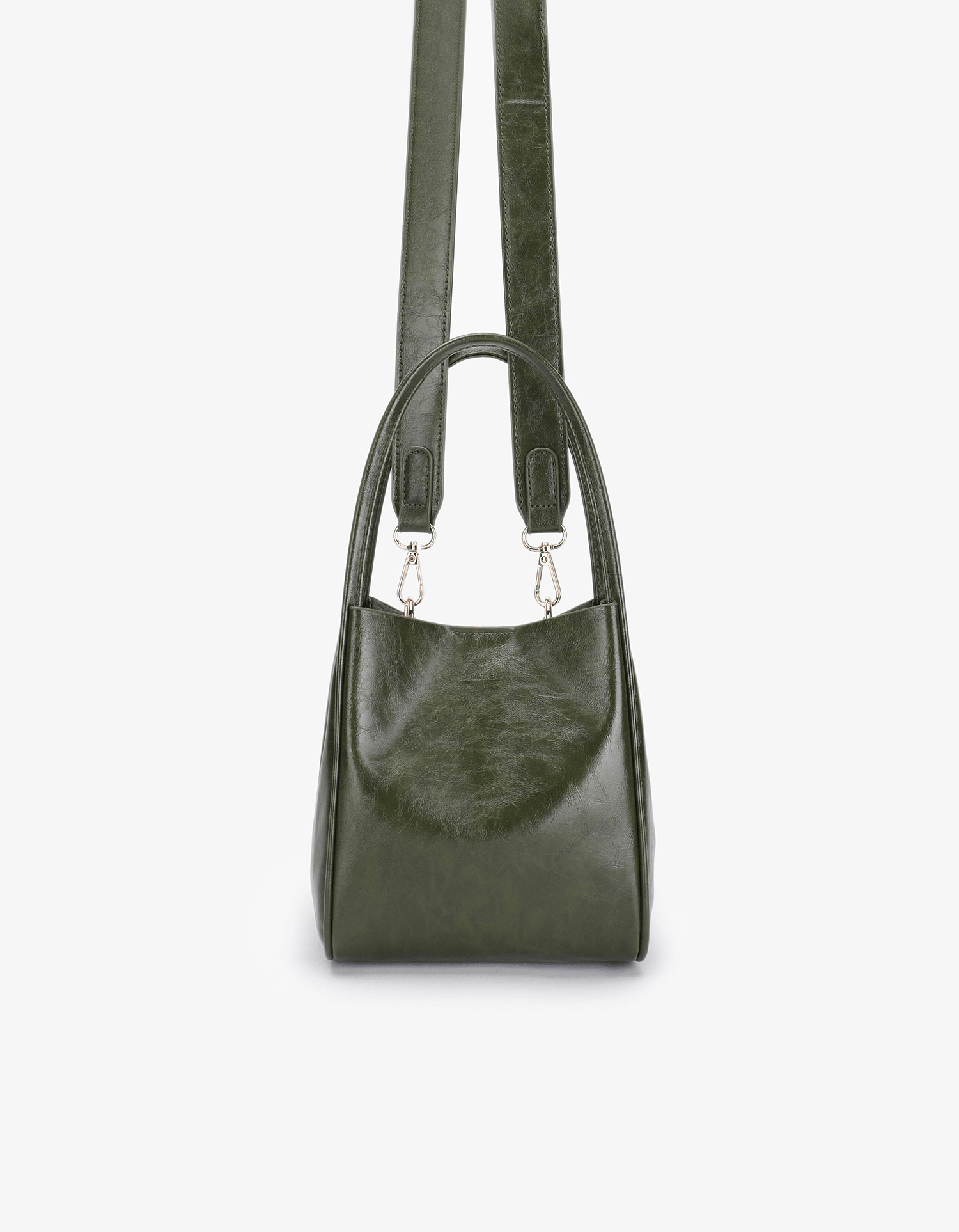 HOLLACE MINI TOTE WAXED OLIVE - REMI/REID