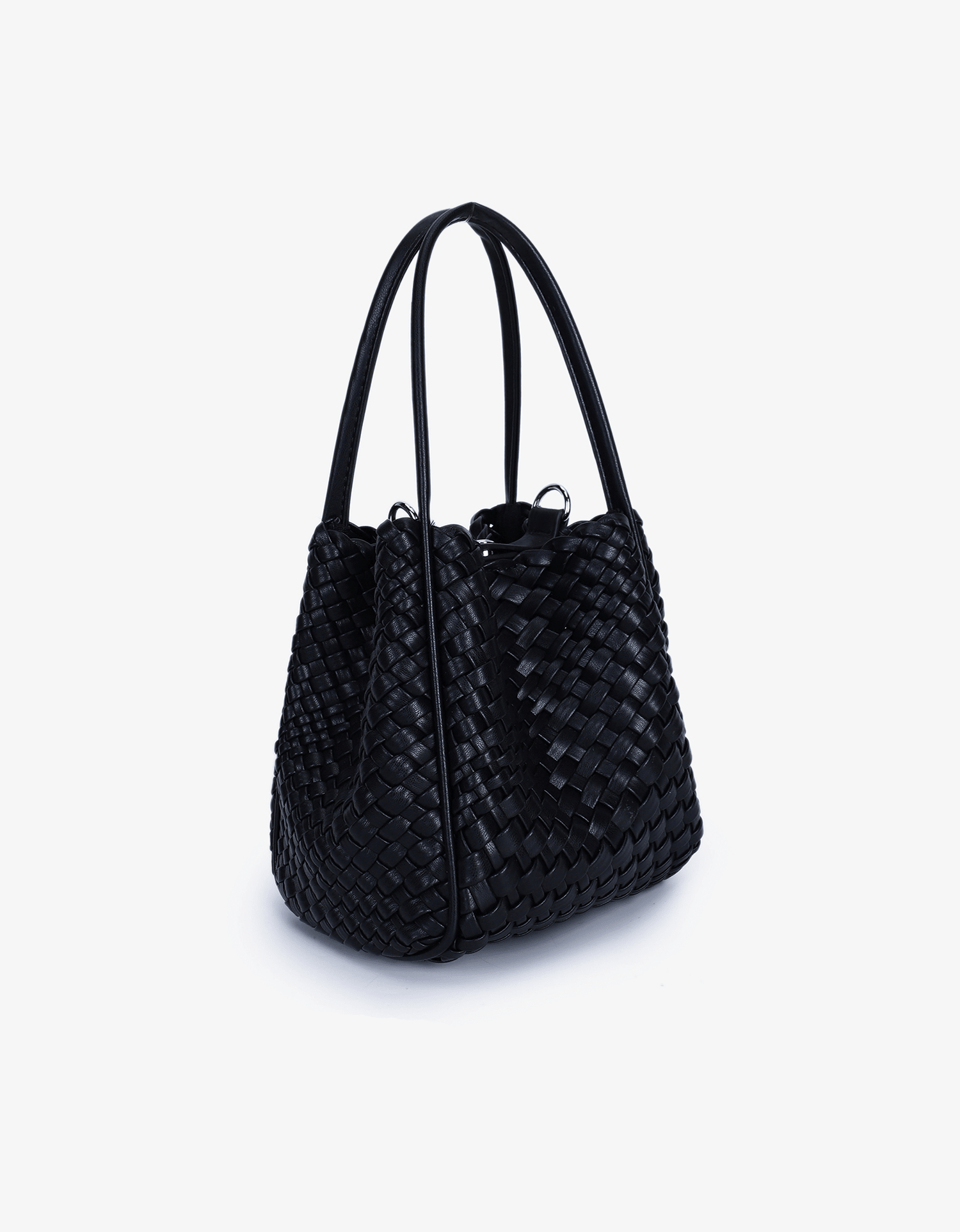 HOLLACE MINI TOTE WOVEN BLACK - REMI/REID