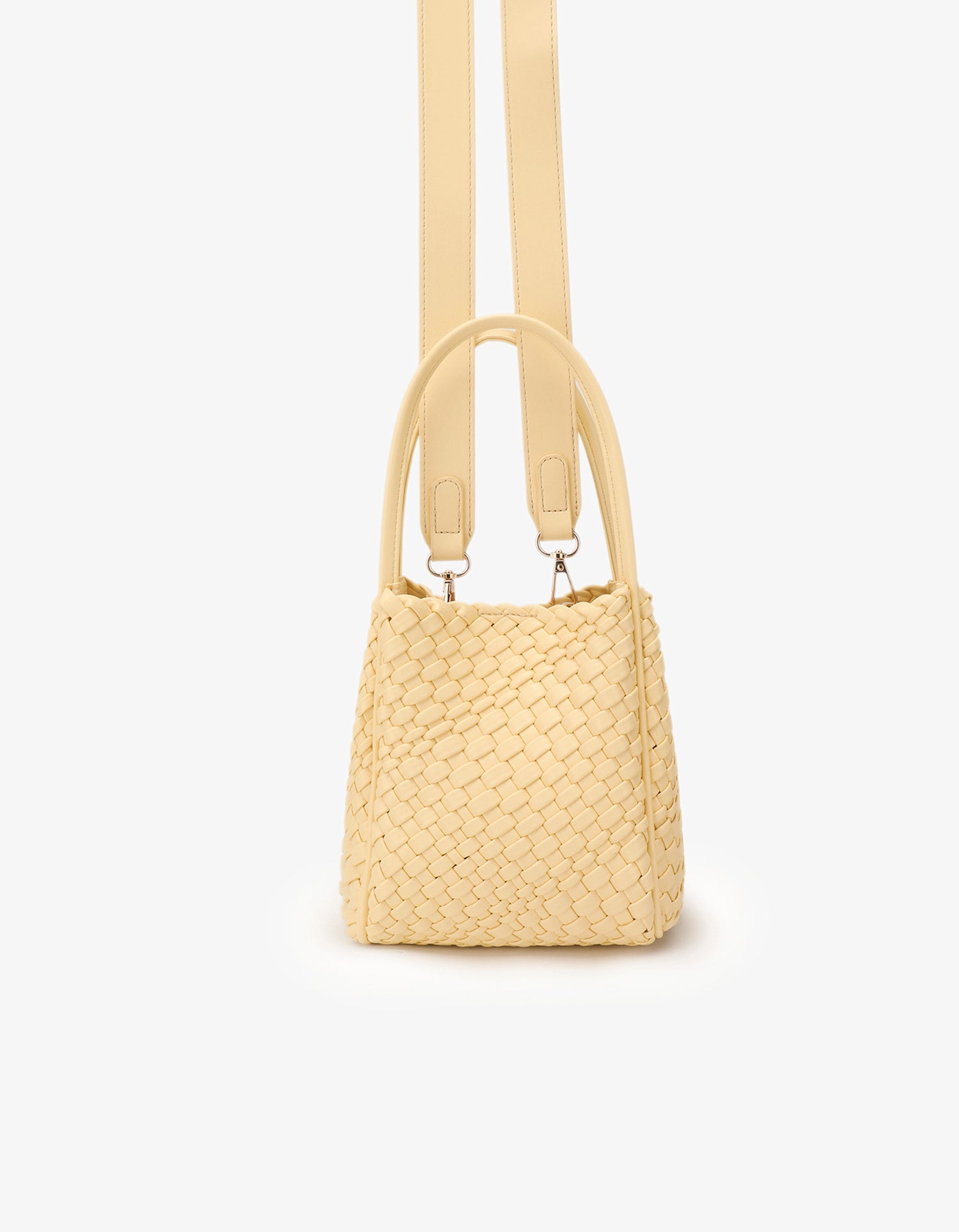 HOLLACE MINI TOTE WOVEN BUTTER - REMI/REID