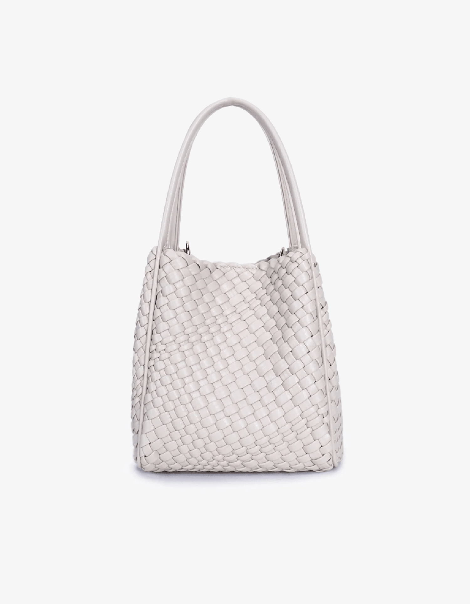 HOLLACE MINI TOTE WOVEN CREAM - REMI/REID