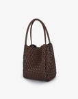 HOLLACE MINI TOTE WOVEN ESPRESSO - REMI/REID