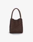 HOLLACE MINI TOTE WOVEN ESPRESSO - REMI/REID