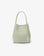 HOLLACE MINI TOTE WOVEN FAUX SUEDE CELADON - REMI/REID