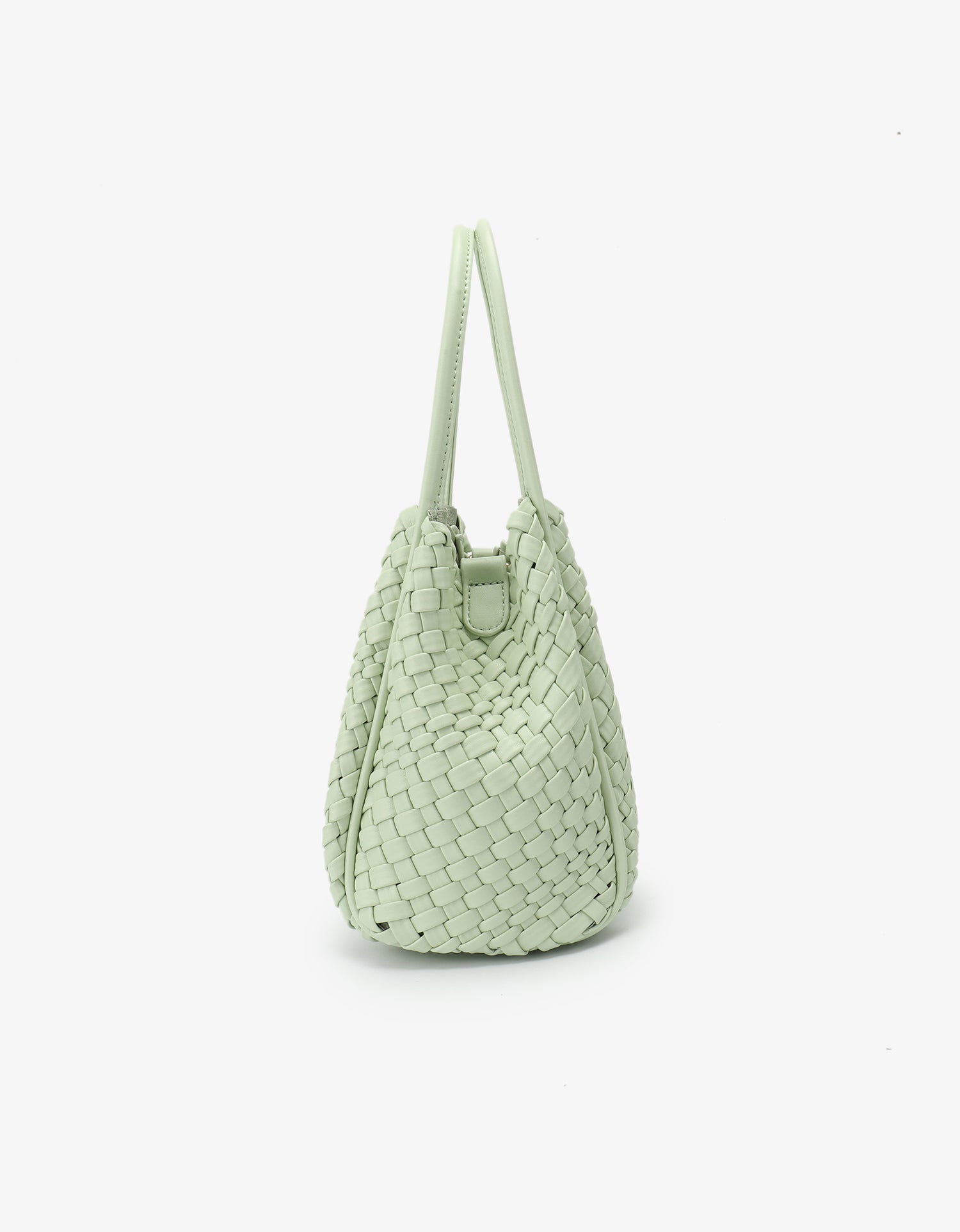 HOLLACE MINI TOTE WOVEN MINT - REMI/REID