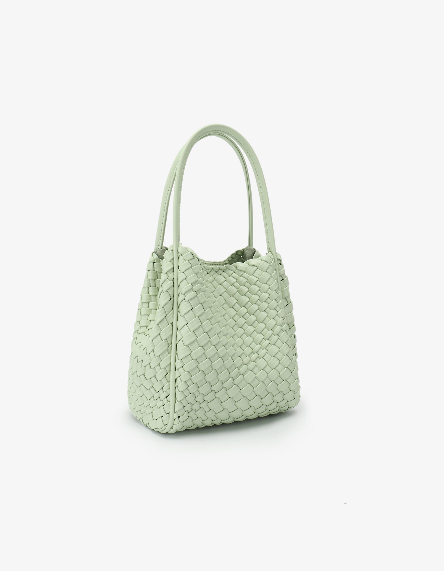 HOLLACE MINI TOTE WOVEN MINT - REMI/REID