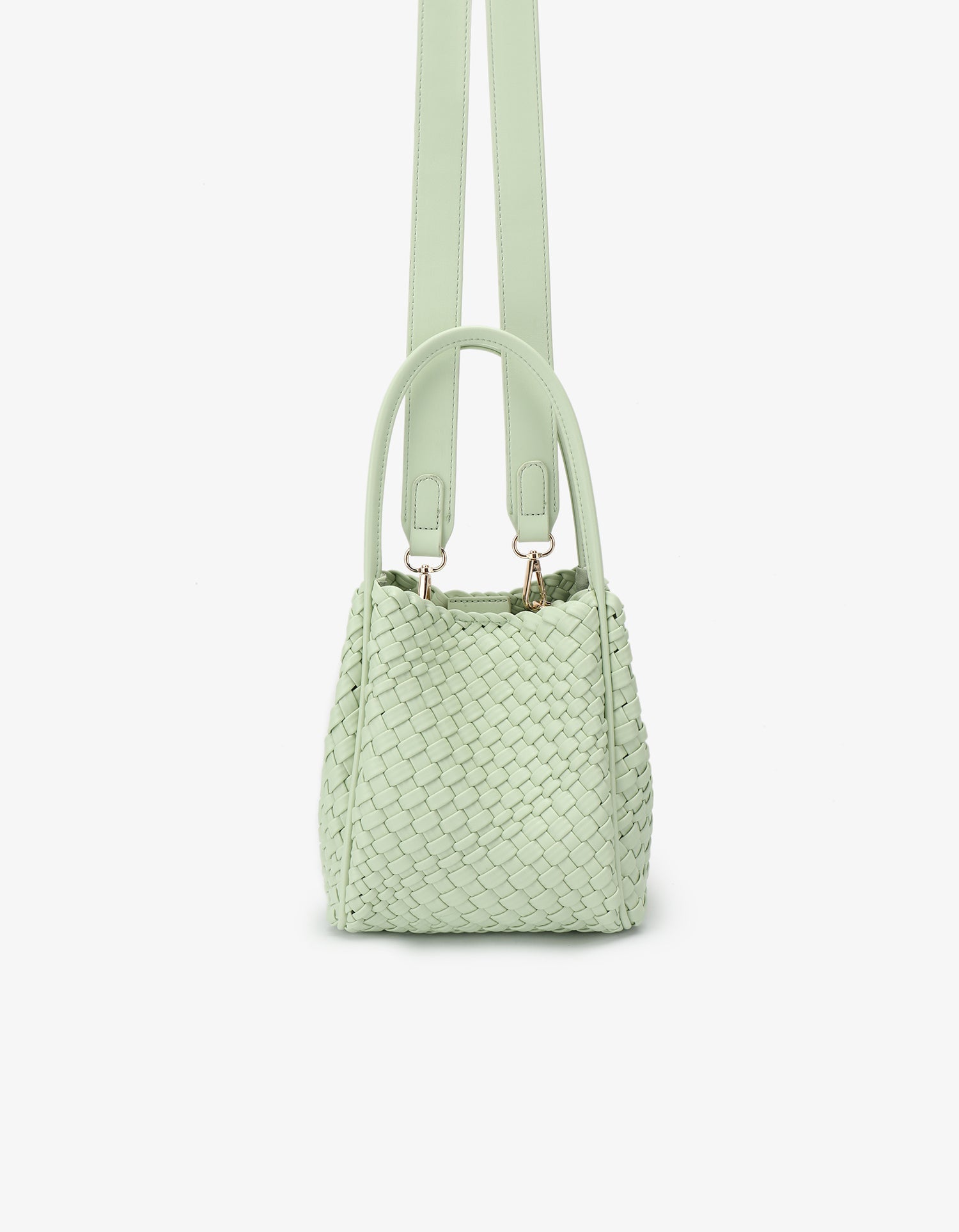 HOLLACE MINI TOTE WOVEN MINT - REMI/REID