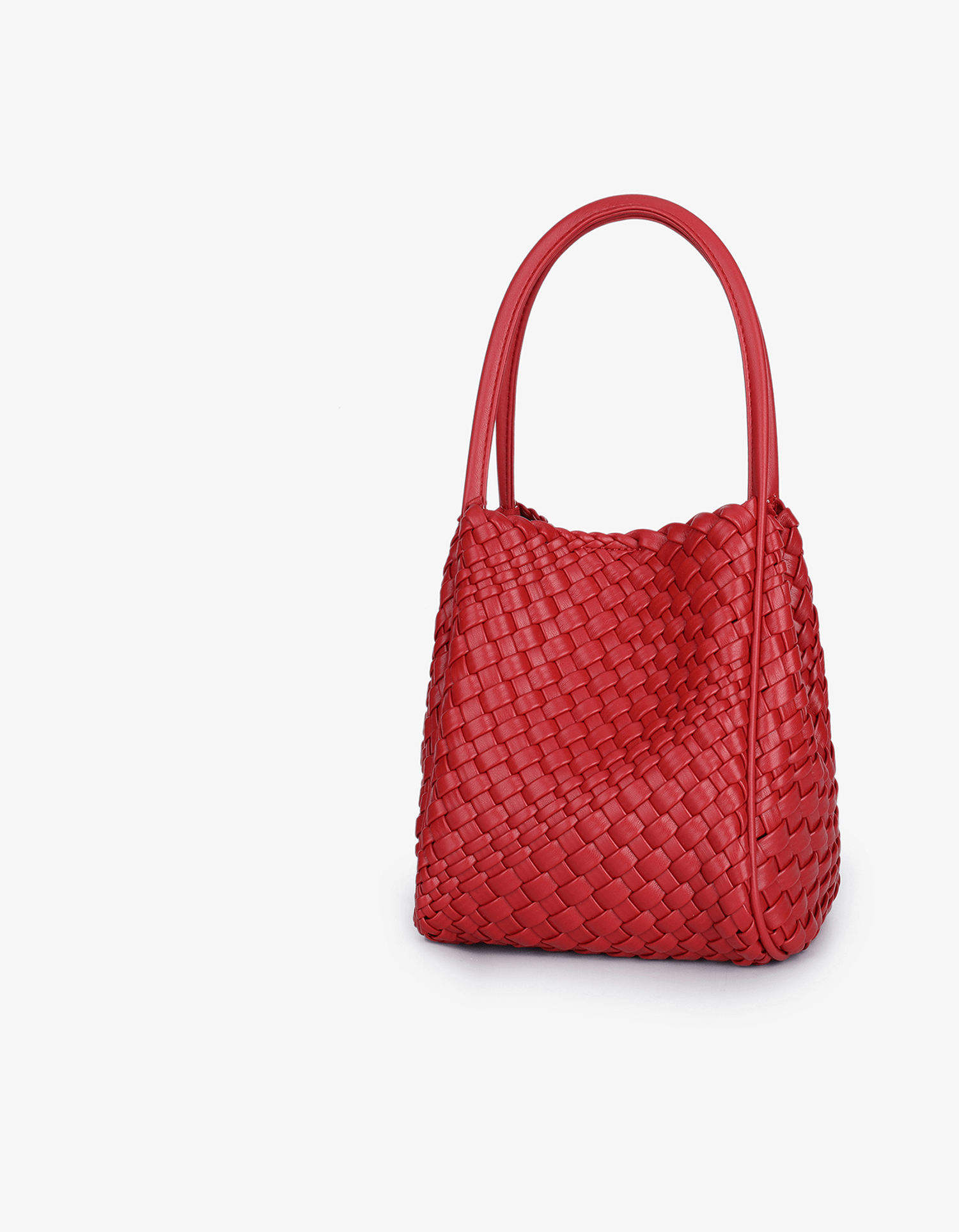 HOLLACE MINI TOTE WOVEN RED - REMI/REID