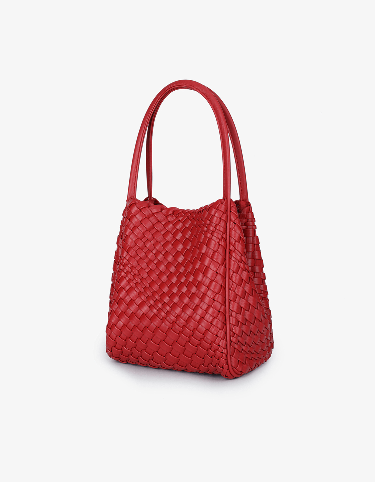HOLLACE MINI TOTE WOVEN RED - REMI/REID