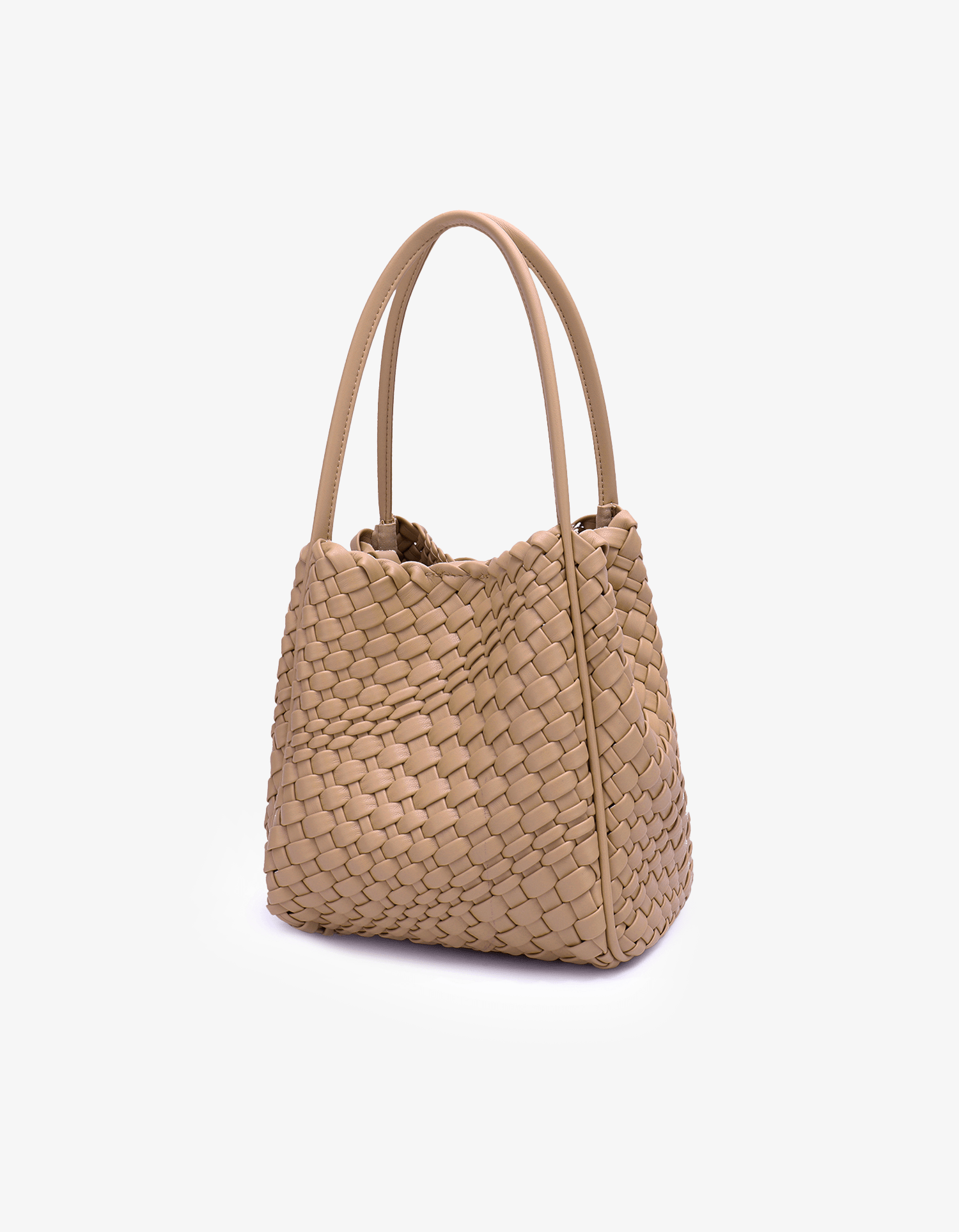 HOLLACE MINI TOTE WOVEN TAUPE - REMI/REID