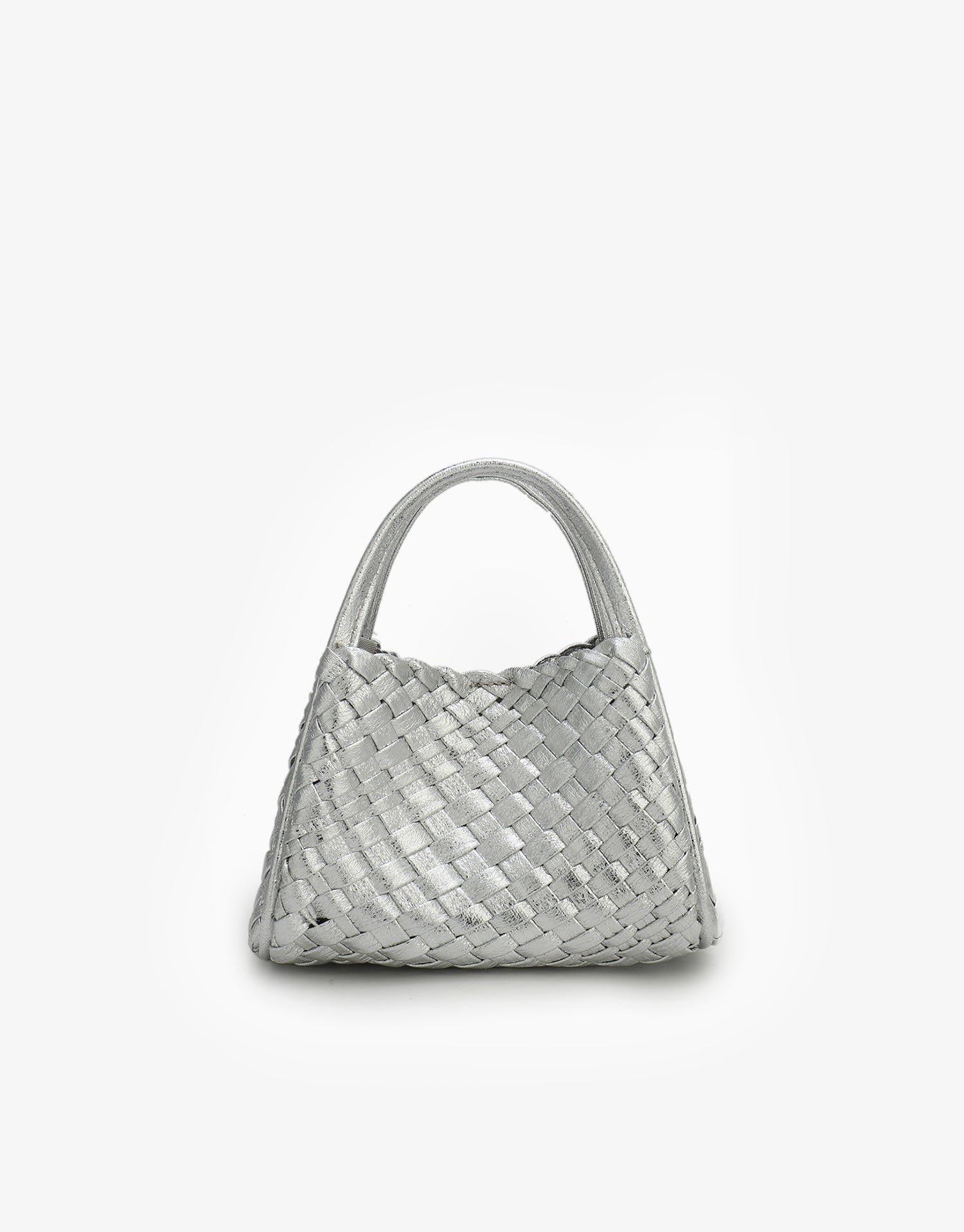 HOLLACE MINI TOY WOVEN HI SHINE SILVER - REMI/REID