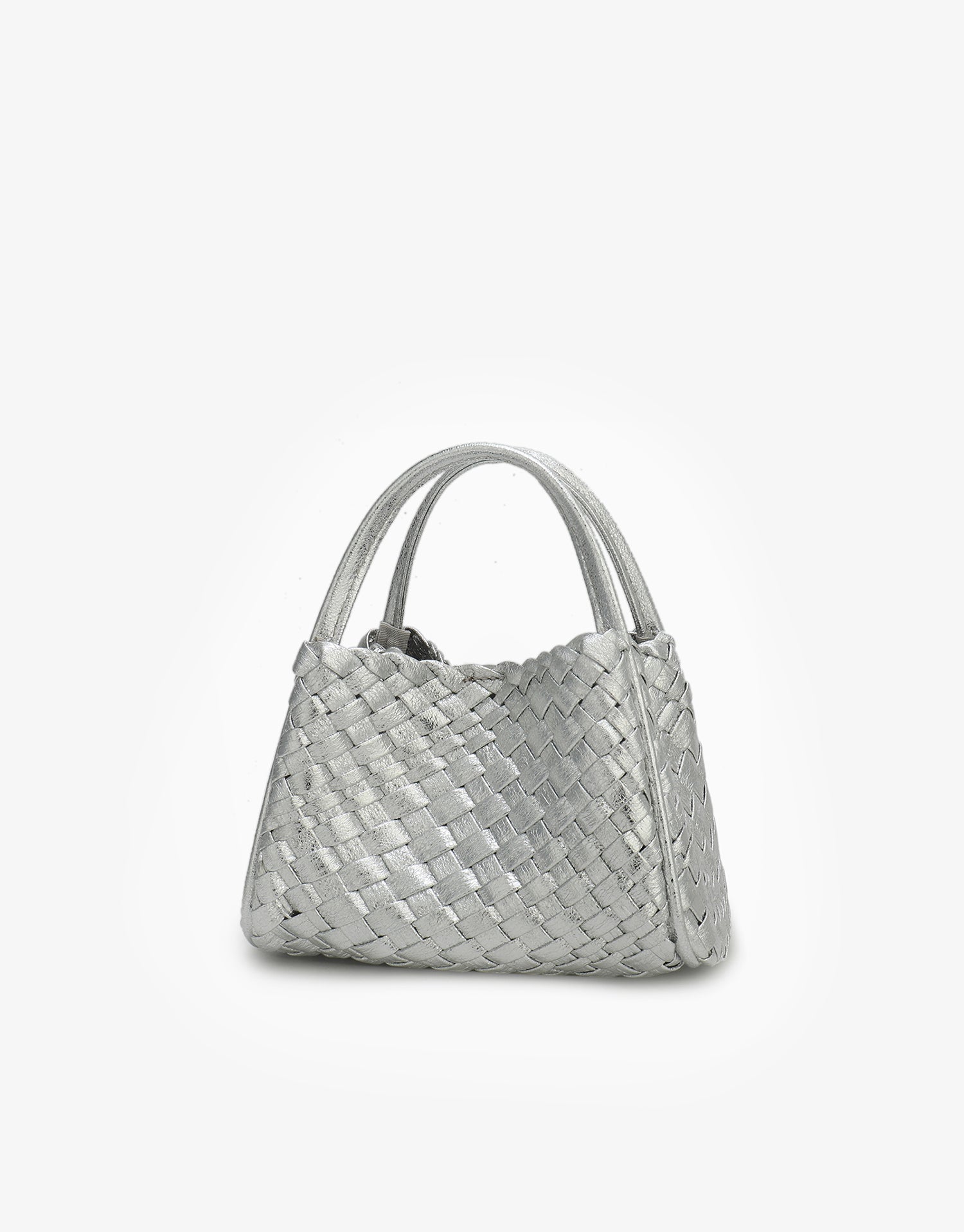 HOLLACE MINI TOY WOVEN HI SHINE SILVER - REMI/REID