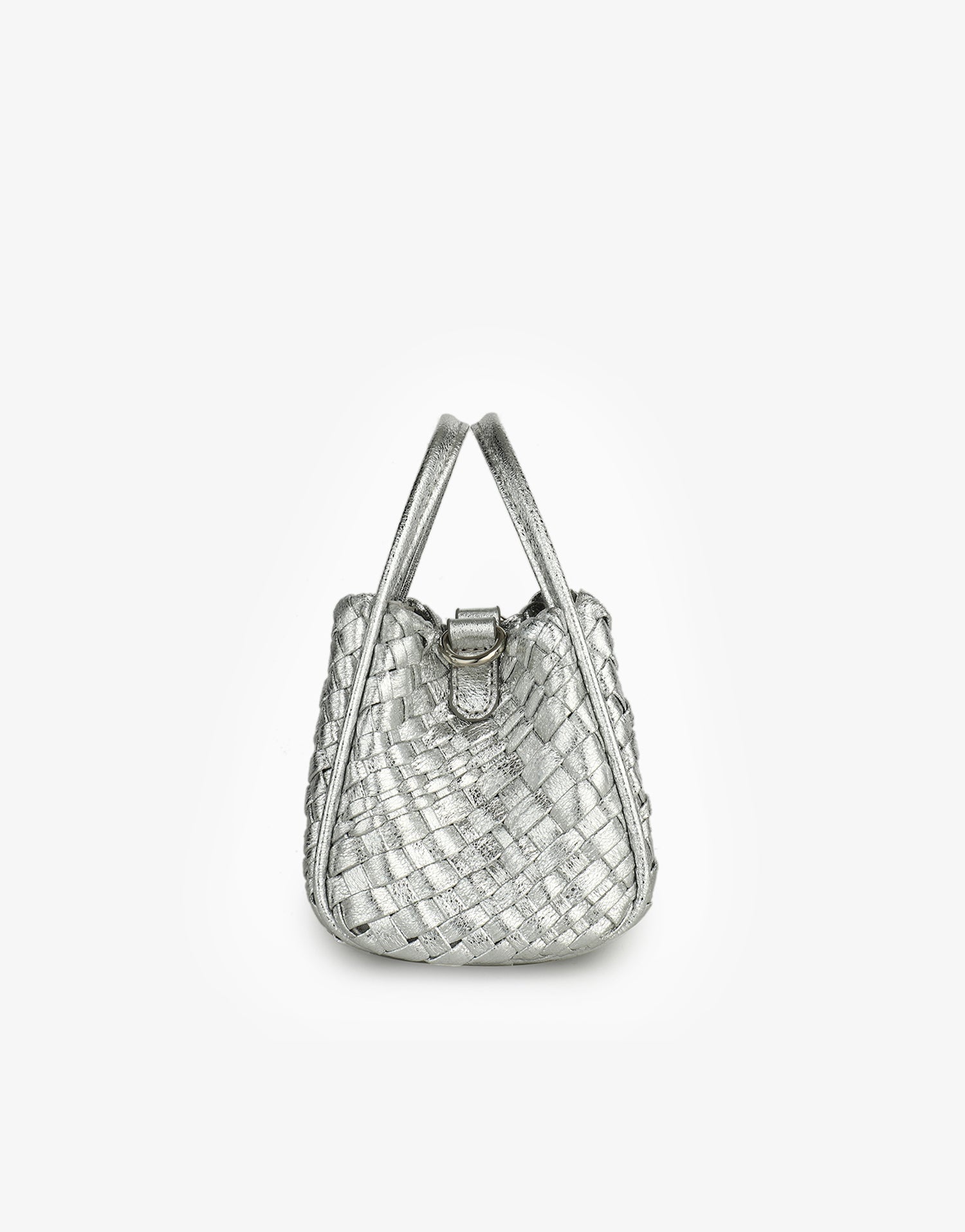 HOLLACE MINI TOY WOVEN HI SHINE SILVER - REMI/REID