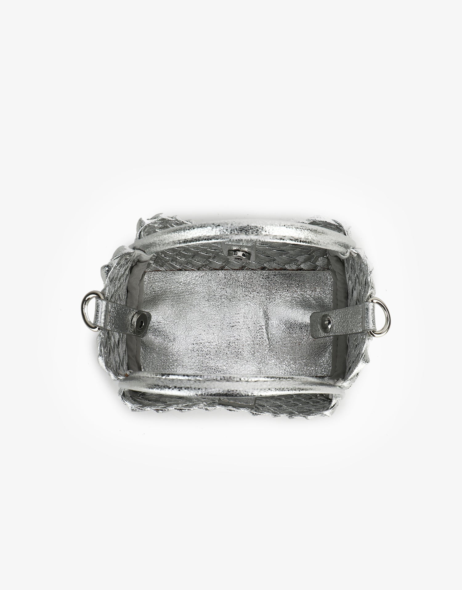 HOLLACE MINI TOY WOVEN HI SHINE SILVER - REMI/REID