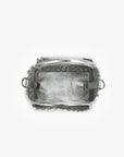 HOLLACE MINI TOY WOVEN HI SHINE SILVER - REMI/REID