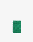 LINDY WOVEN CELLPHONE GREEN