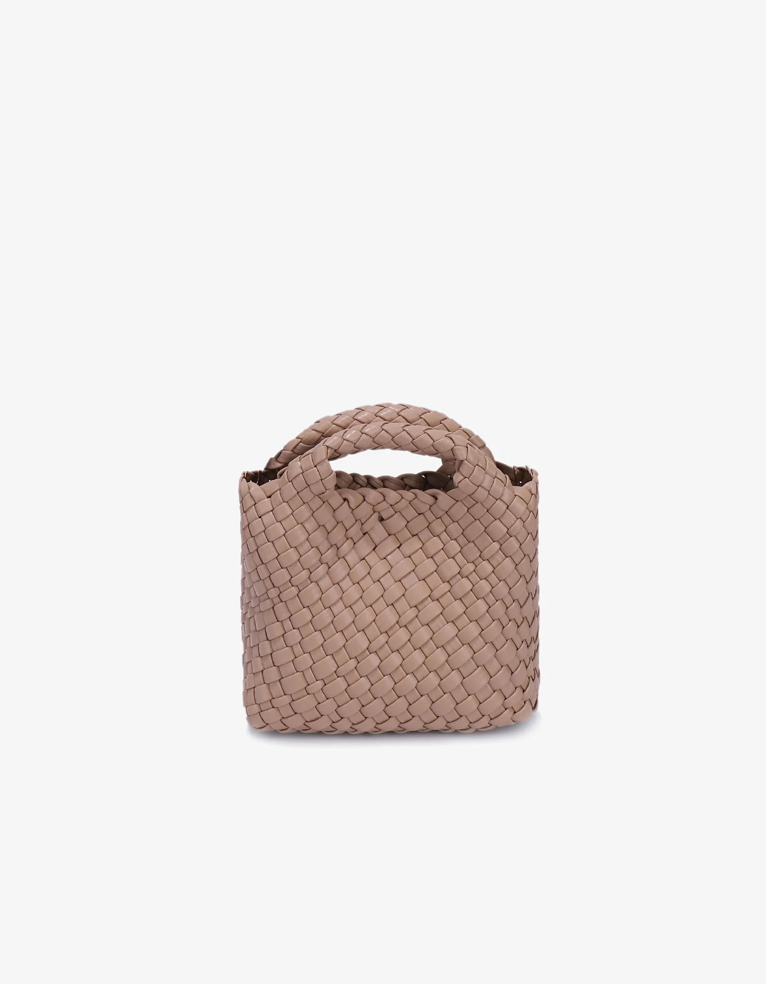 EVERLEIGH WOVEN MINI TOTE TAUPE