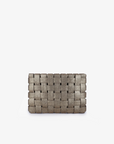 LINDY CLUTCH WOVEN LARGE GOLD
