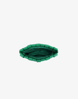 LINDY WOVEN CLUTCH SMALL GREEN