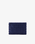 LINDY CLUTCH WOVEN LARGE NAVY