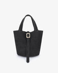 JOYA BUCKET MINI FAUX SUEDE BLACK - REMI/REID