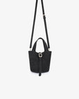 JOYA BUCKET MINI FAUX SUEDE BLACK - REMI/REID