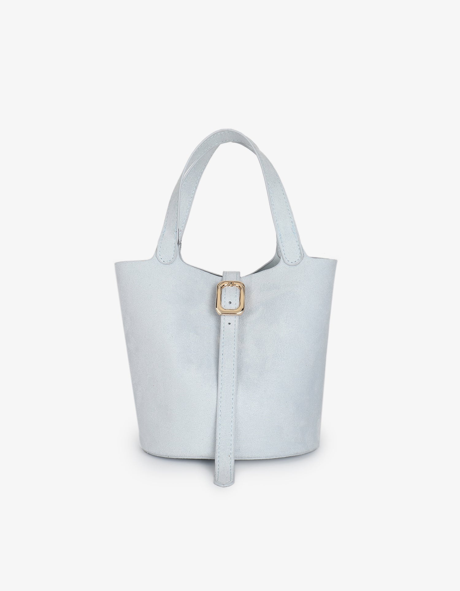 JOYA BUCKET MINI FAUX SUEDE BLUE - REMI/REID