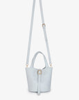 JOYA BUCKET MINI FAUX SUEDE BLUE - REMI/REID