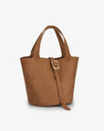 JOYA BUCKET MINI FAUX SUEDE CAMEL - REMI/REID