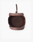 JOYA BUCKET MINI FAUX SUEDE CHOCOLATE - REMI/REID