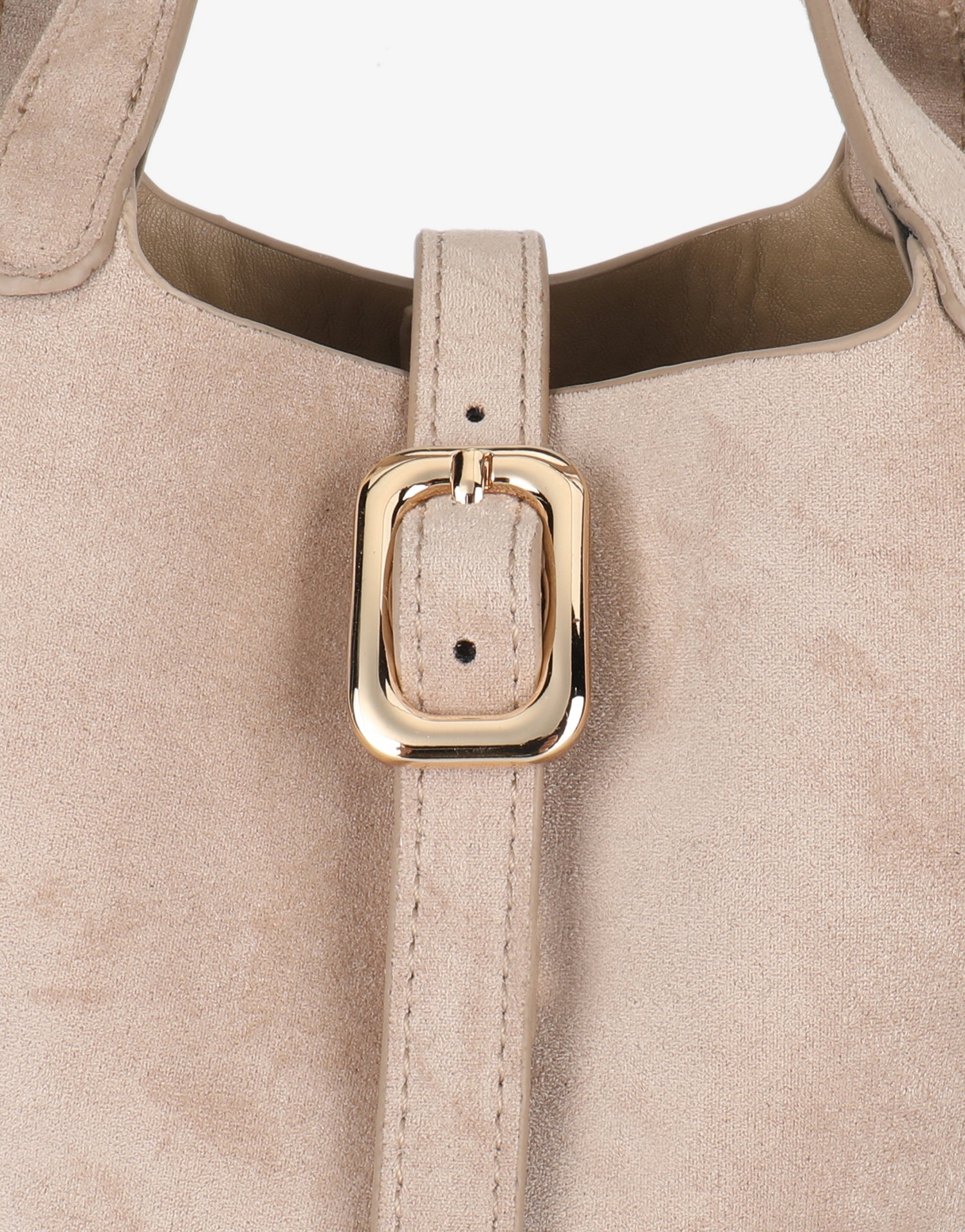 JOYA BUCKET MINI FAUX SUEDE FOUNDATION - REMI/REID