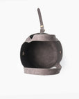 JOYA BUCKET MINI FAUX SUEDE GREY - REMI/REID