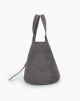 JOYA BUCKET MINI FAUX SUEDE GREY - REMI/REID